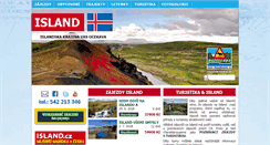 Desktop Screenshot of island.cz