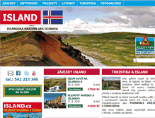 Tablet Screenshot of island.cz